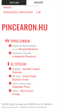 Mobile Screenshot of pincearon.hu